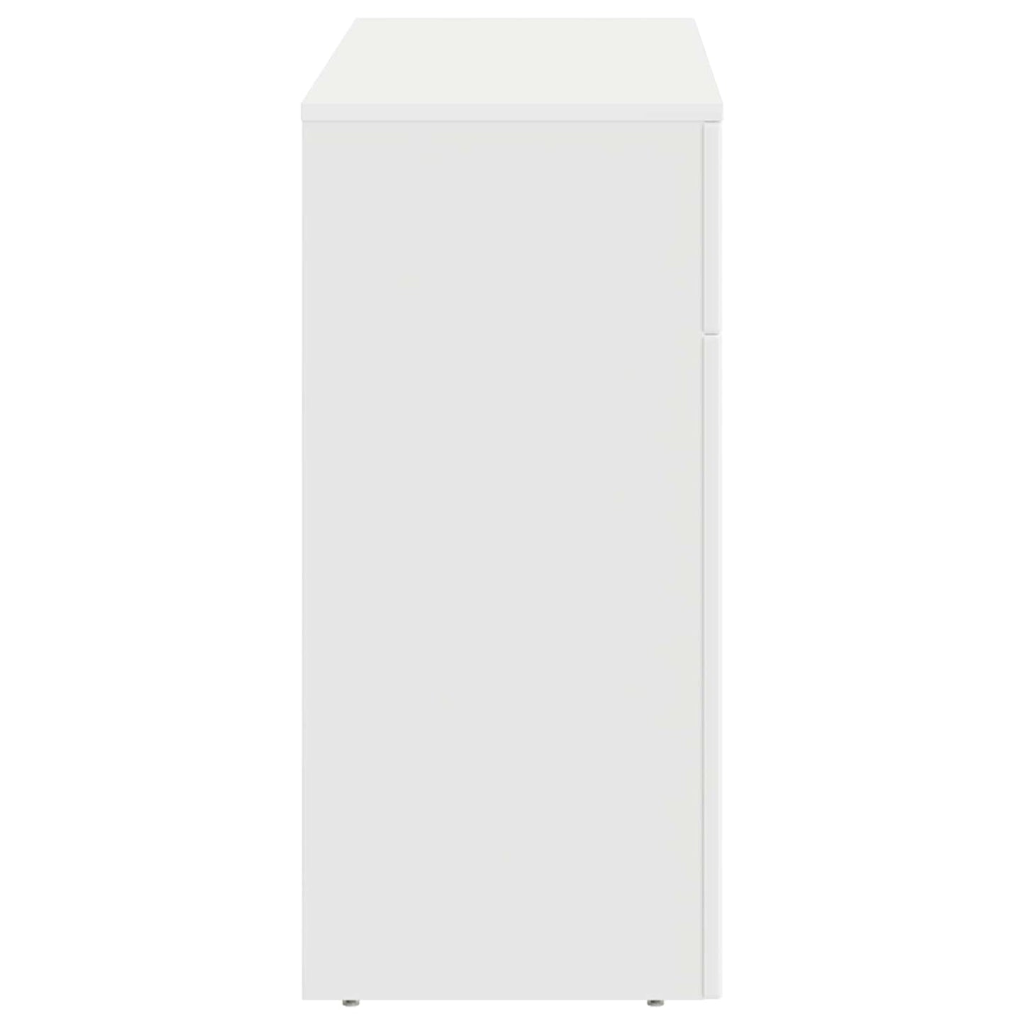 Konferenční Stolek Bílá 102 X 35 X 75 Cm Kompozitní Dřevo
