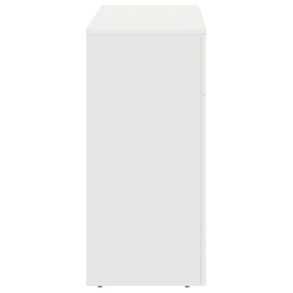Konferenční Stolek Bílá 102 X 35 X 75 Cm Kompozitní Dřevo