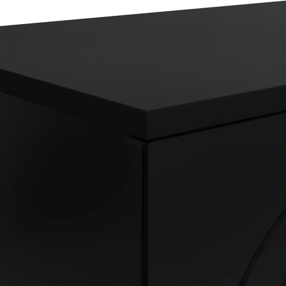 Konferenční Stolek Černá 102 X 35 X 75 Cm Kompozitní Dřevo