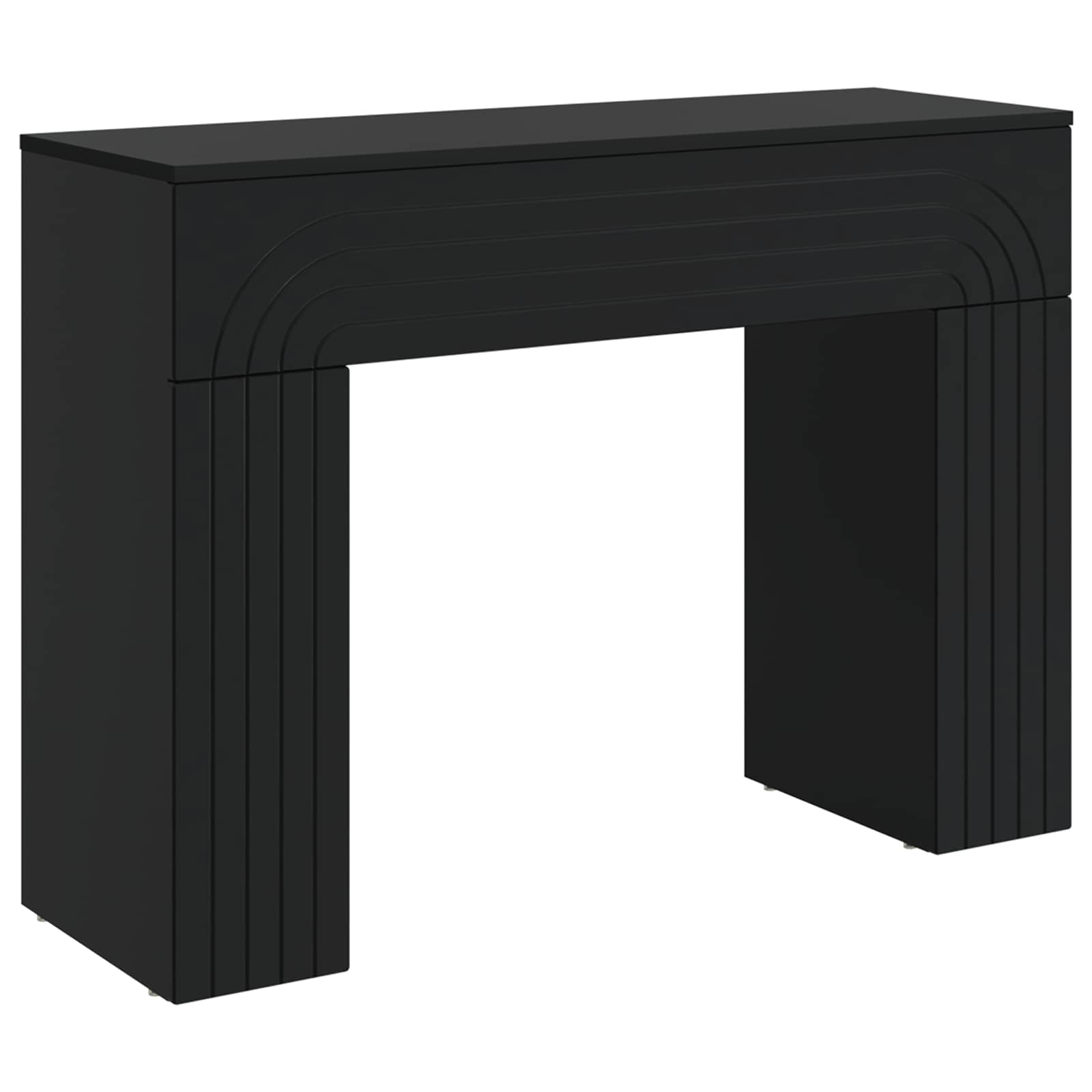 Konferenční Stolek Černá 102 X 35 X 75 Cm Kompozitní Dřevo