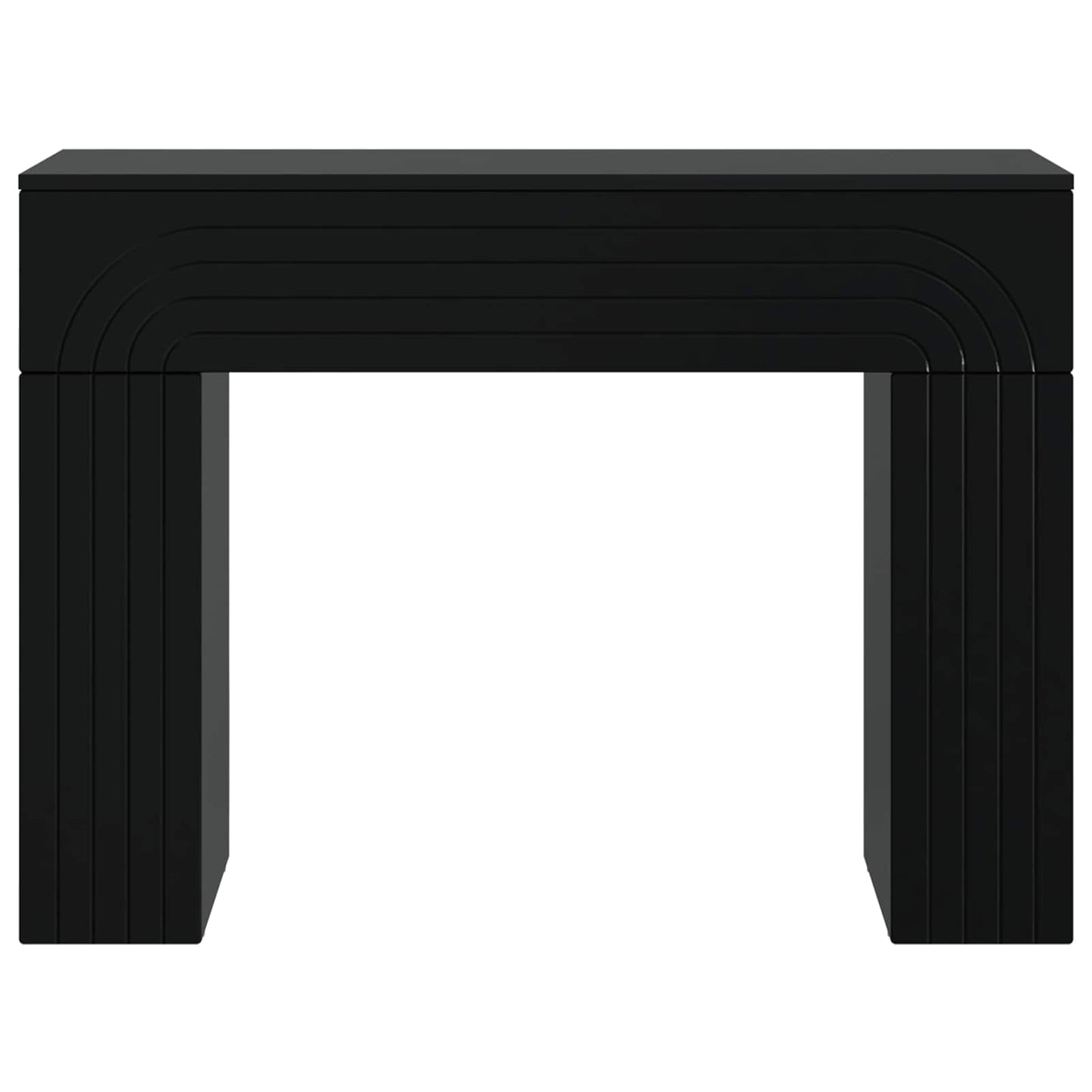 Konferenční Stolek Černá 102 X 35 X 75 Cm Kompozitní Dřevo