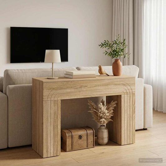 Konferenční Stolek Dub Sonoma 102 X 35 X 75 Cm Kompozitní Dřevo