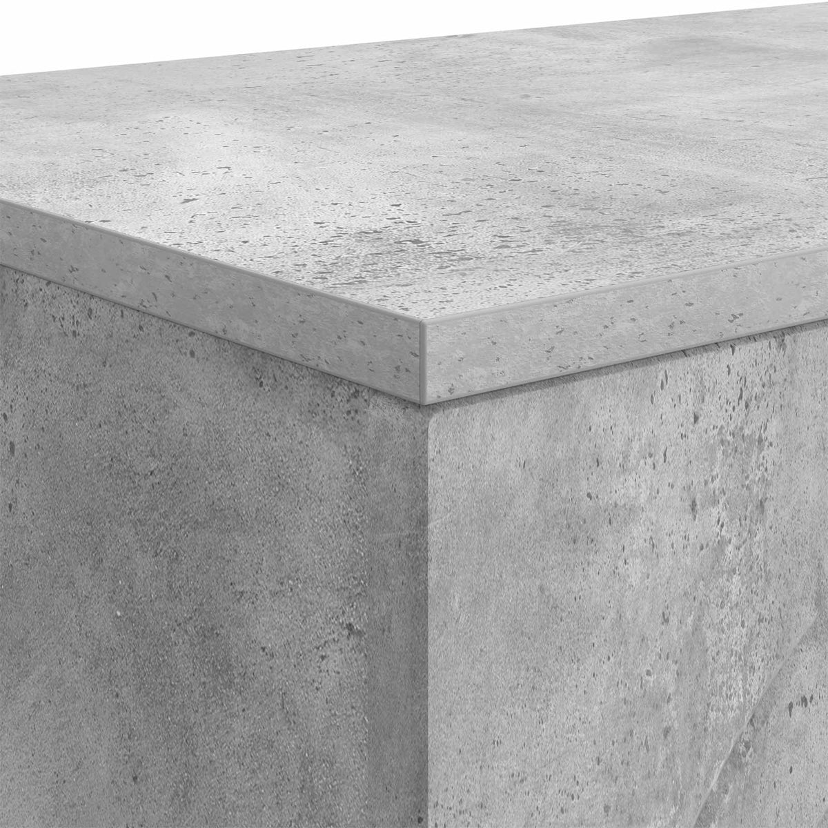 Konferenční Stolek Betonově Šedá 102 X 35 X 75 Cm