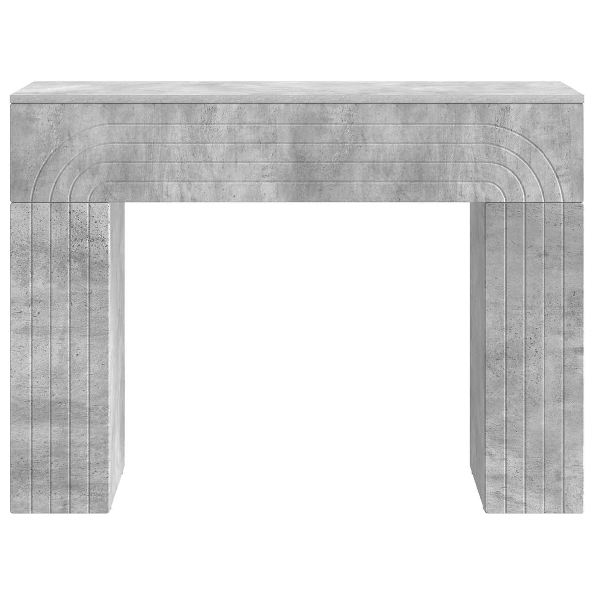 Konferenční Stolek Betonově Šedá 102 X 35 X 75 Cm