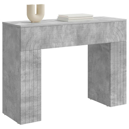 Konferenční Stolek Betonově Šedá 102 X 35 X 75 Cm
