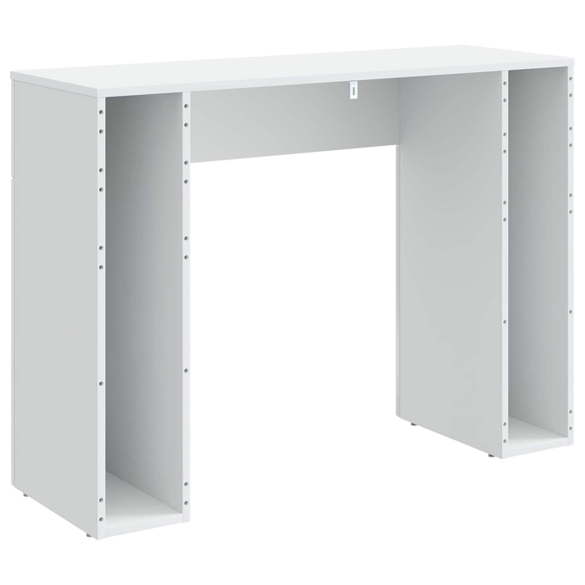 Konferenční Stolek Bílá S Vysokým Leskem 102 X 35 X 75 Cm