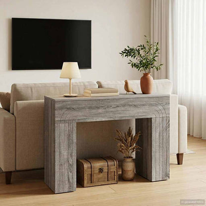 Konferenční Stolek Šedá Sonoma 102 X 35 X 75 Cm