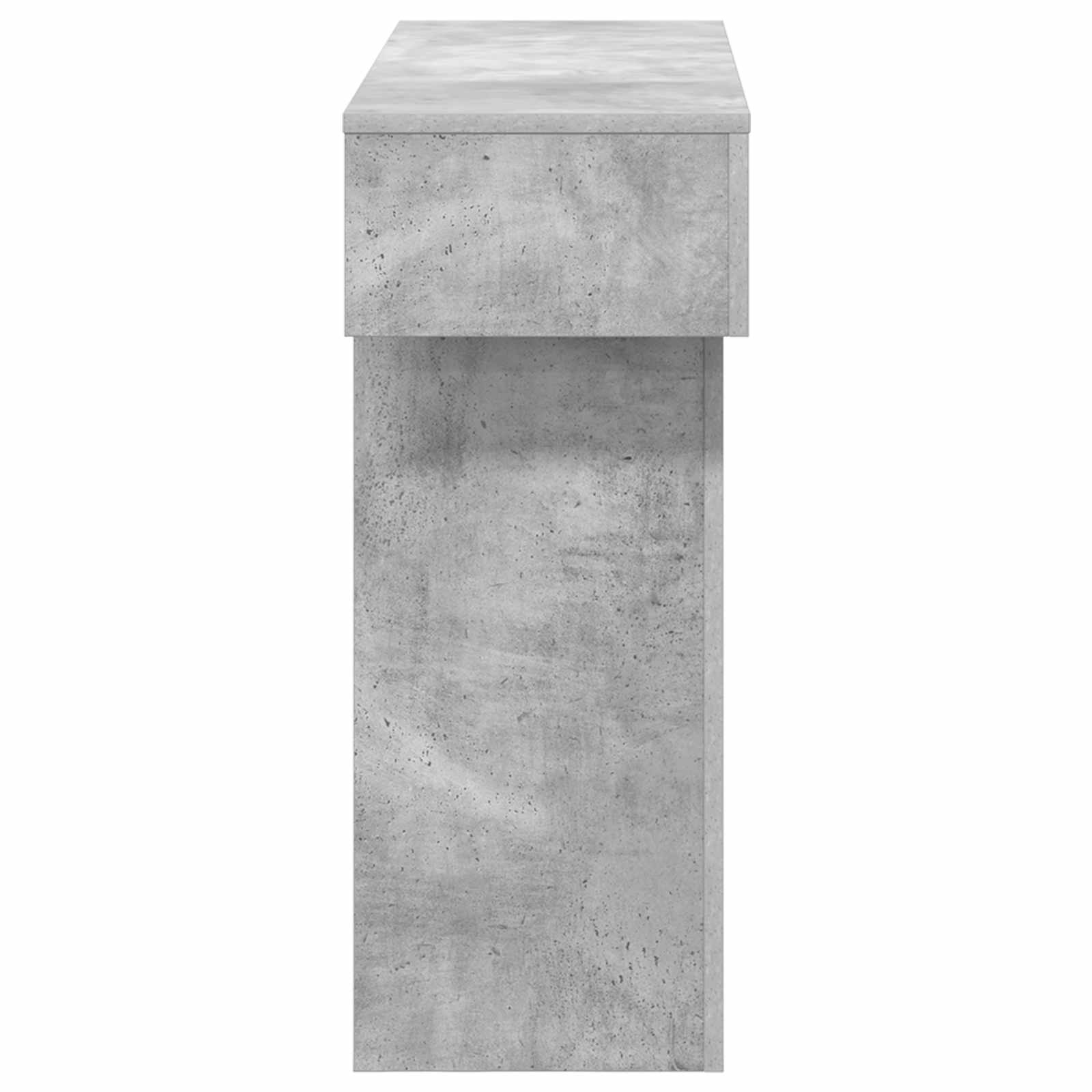 Betonově Šedá 101 X 30 X 74 Cm