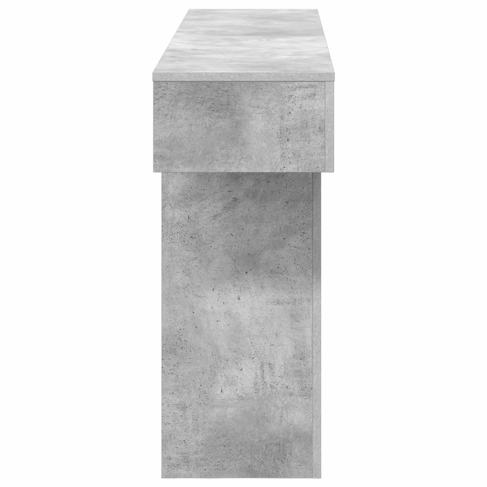Betonově Šedá 160 X 30 X 74 Cm