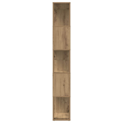 Knihovna 80 X 24 X 159 Cm Kompozitní Dřevo Artisanový Dub