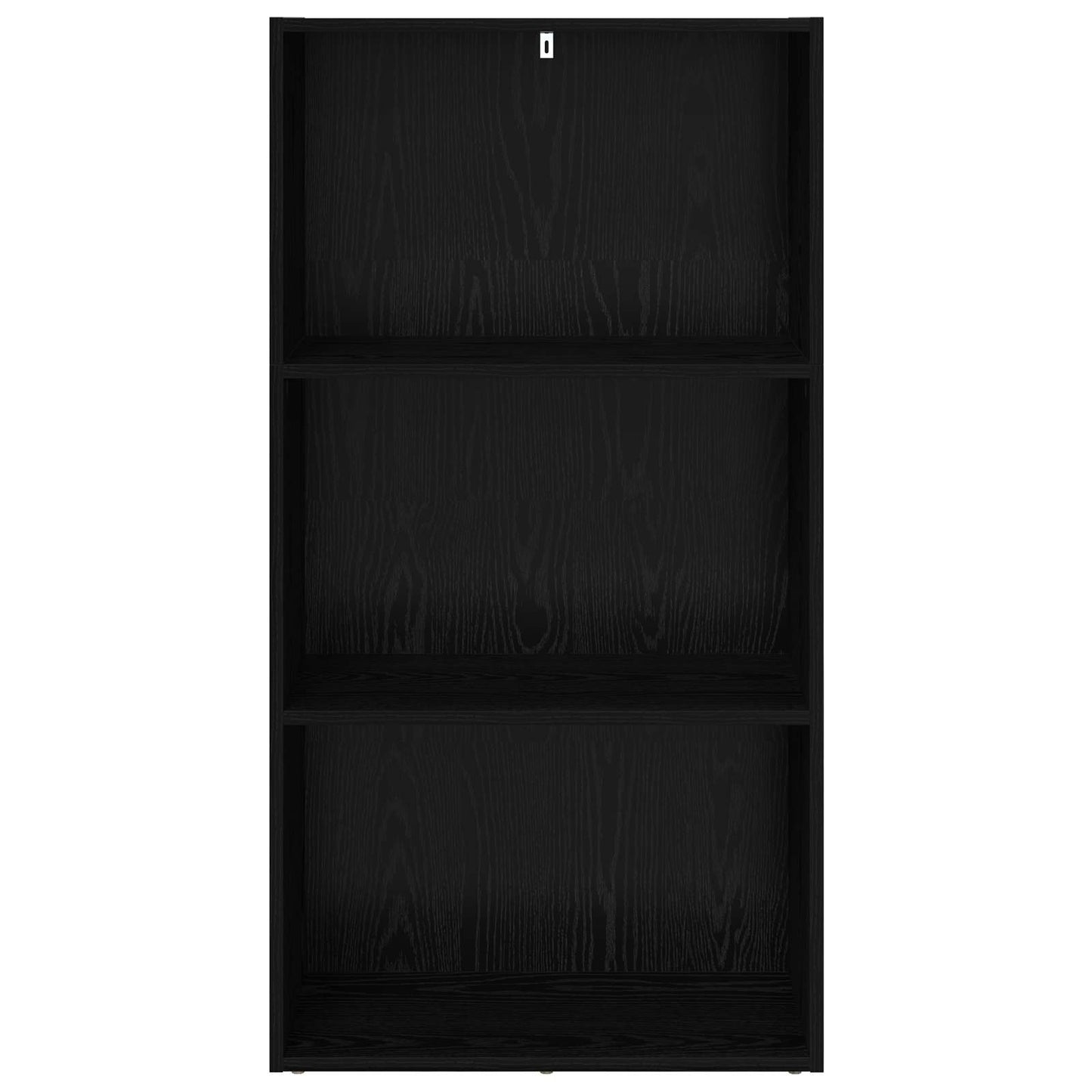 Knihovna 60 X 30 X 114 Cm Kompozitní Dřevo Černý Dub