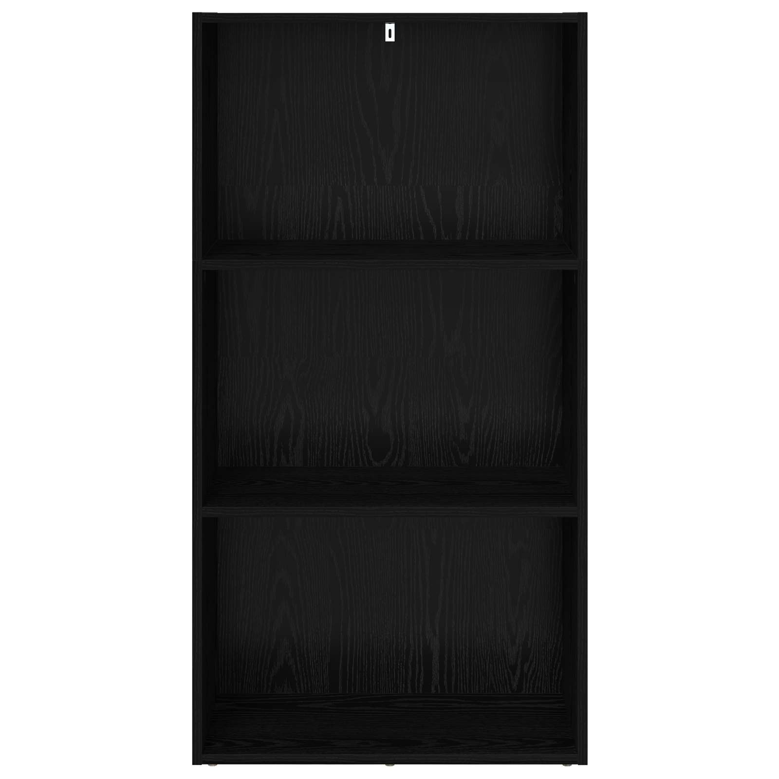 Knihovna 60 X 30 X 114 Cm Kompozitní Dřevo Černý Dub