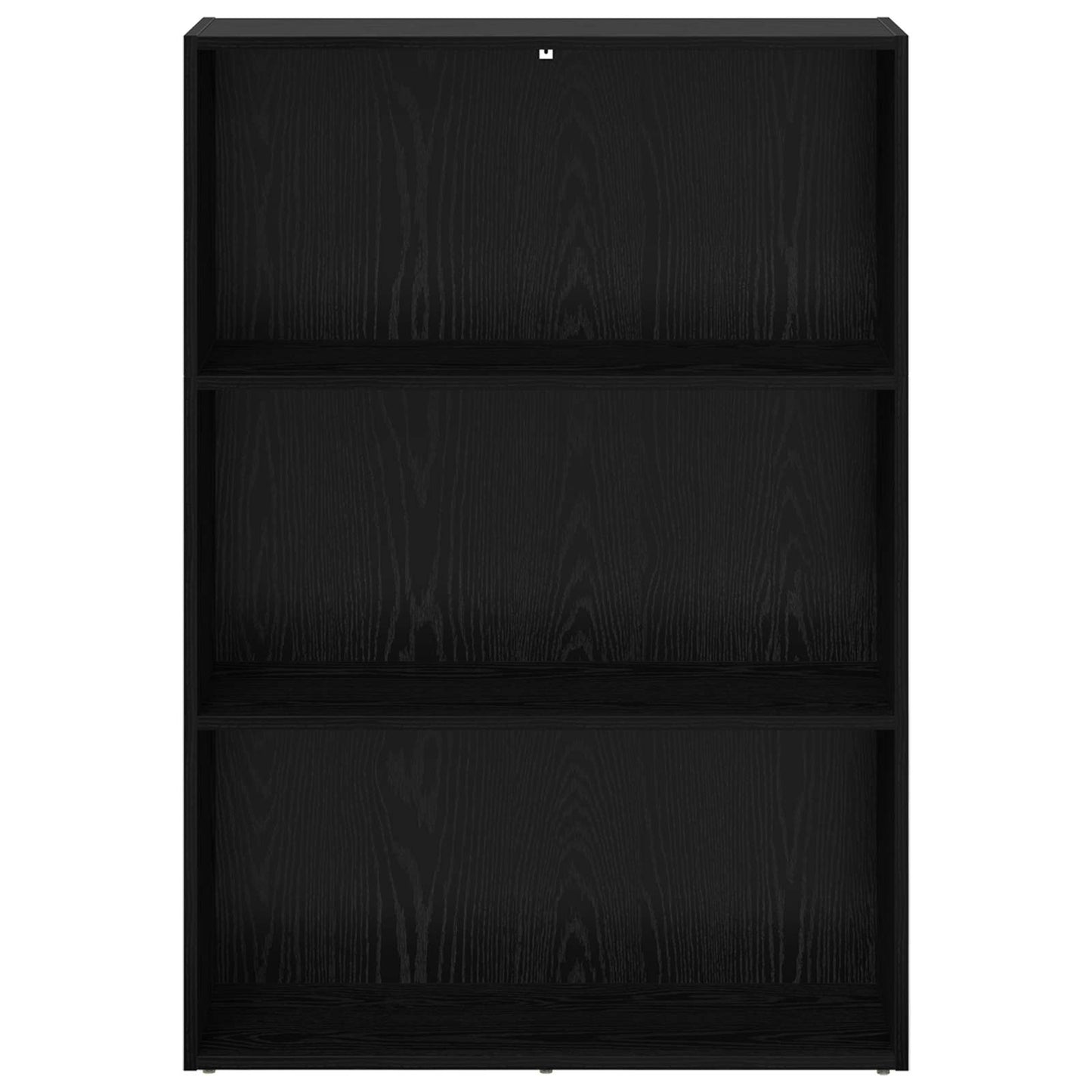 Knihovna 80 X 30 X 114 Cm Kompozitní Dřevo Černý Dub