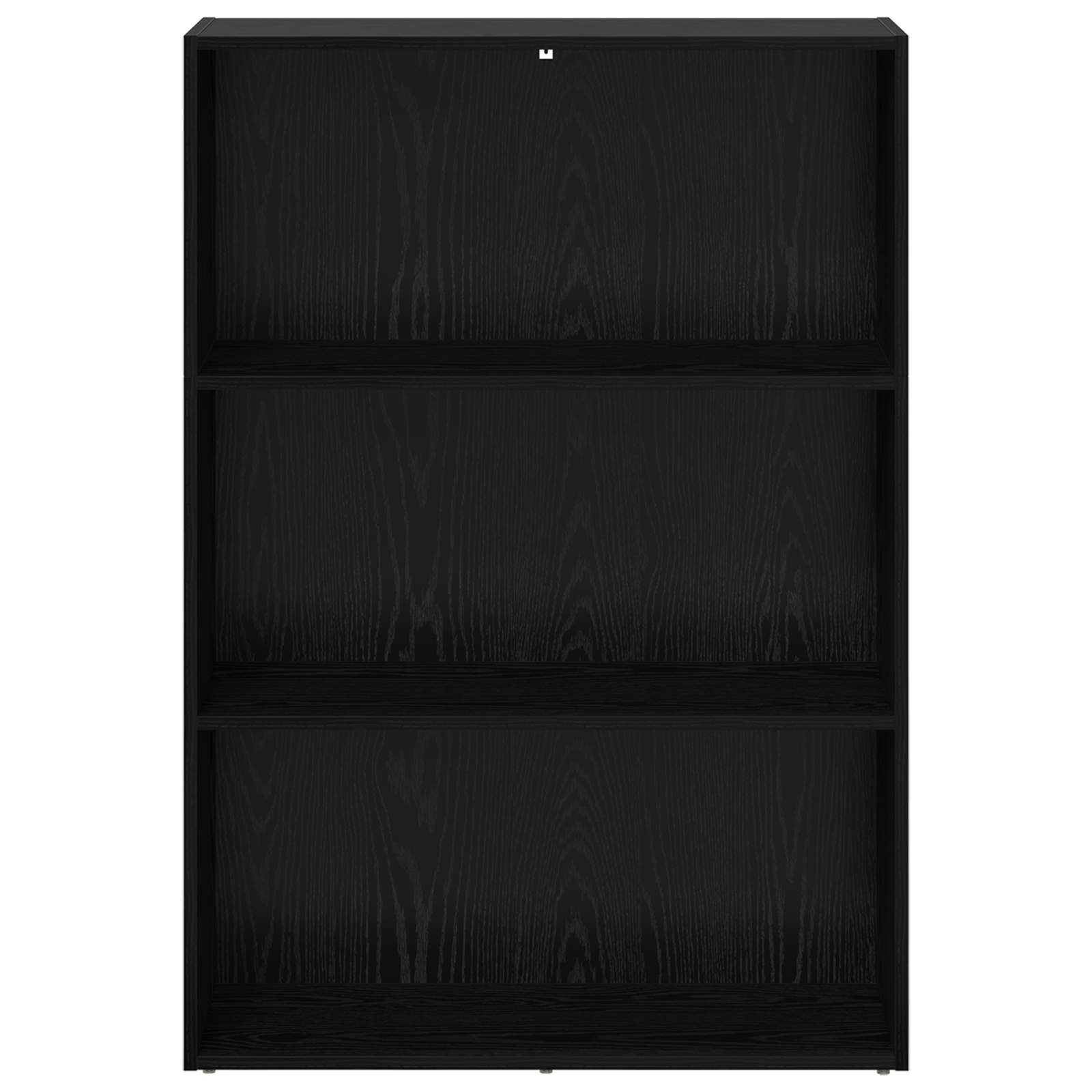 Knihovna 80 X 30 X 114 Cm Kompozitní Dřevo Černý Dub