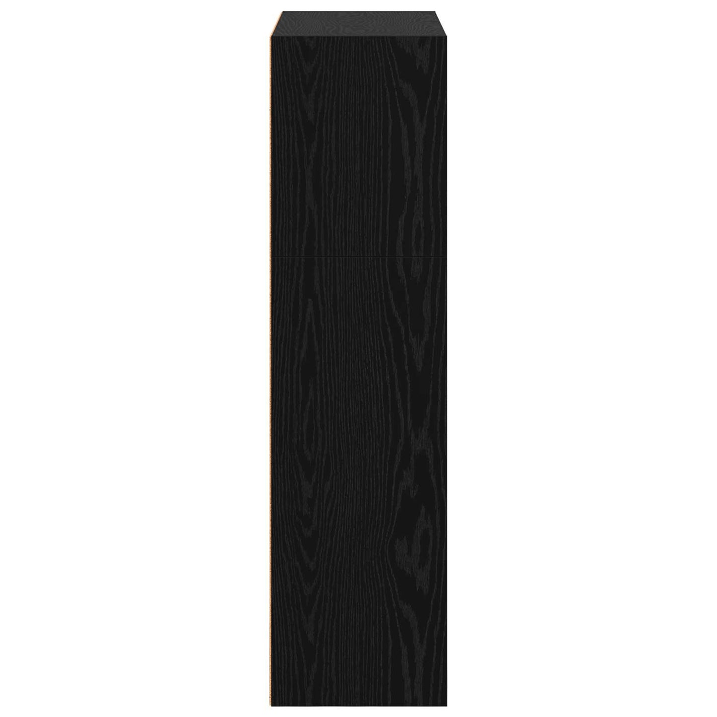 Knihovna 80 X 30 X 114 Cm Kompozitní Dřevo Černý Dub