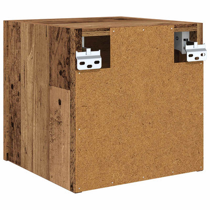Nástěnný Tv Kabinet Nástěnný Staré Dřevo 30,5 X 30 X 30 Cm