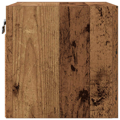 Nástěnný Tv Kabinet Nástěnný Staré Dřevo 30,5 X 30 X 30 Cm