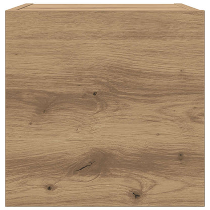 Nástěnný Tv Kabinet Dub Artisan Kompozitní Dřevo