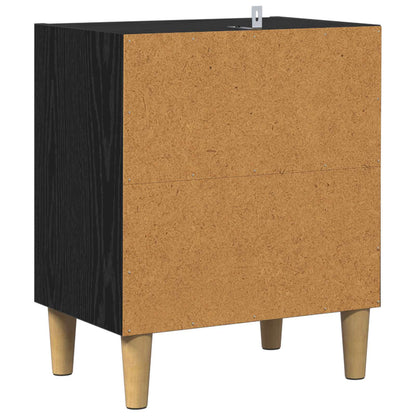 Zásuvka Pod Postel Černý Dub 40 X 30 X 50 Cm Kompozitní Dřevo