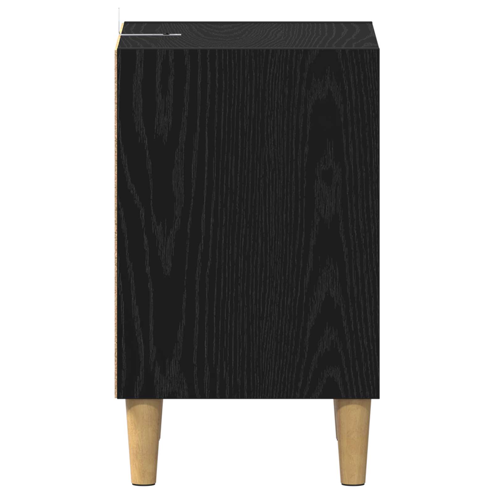 Zásuvka Pod Postel Černý Dub 40 X 30 X 50 Cm Kompozitní Dřevo