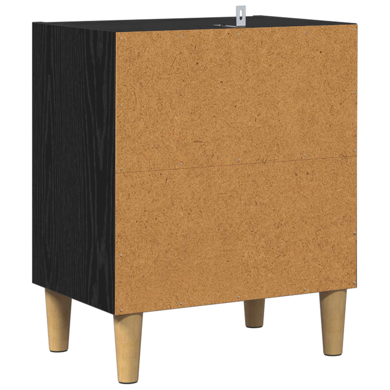 Zásuvka Pod Postel 2 Ks Černý Dub 40 X 30 X 50 Cm