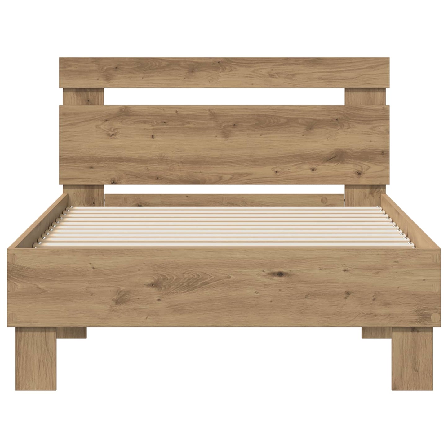 Rám Postele Artisanový Dub 75 X 190 Cm Kompozitní Dřevo