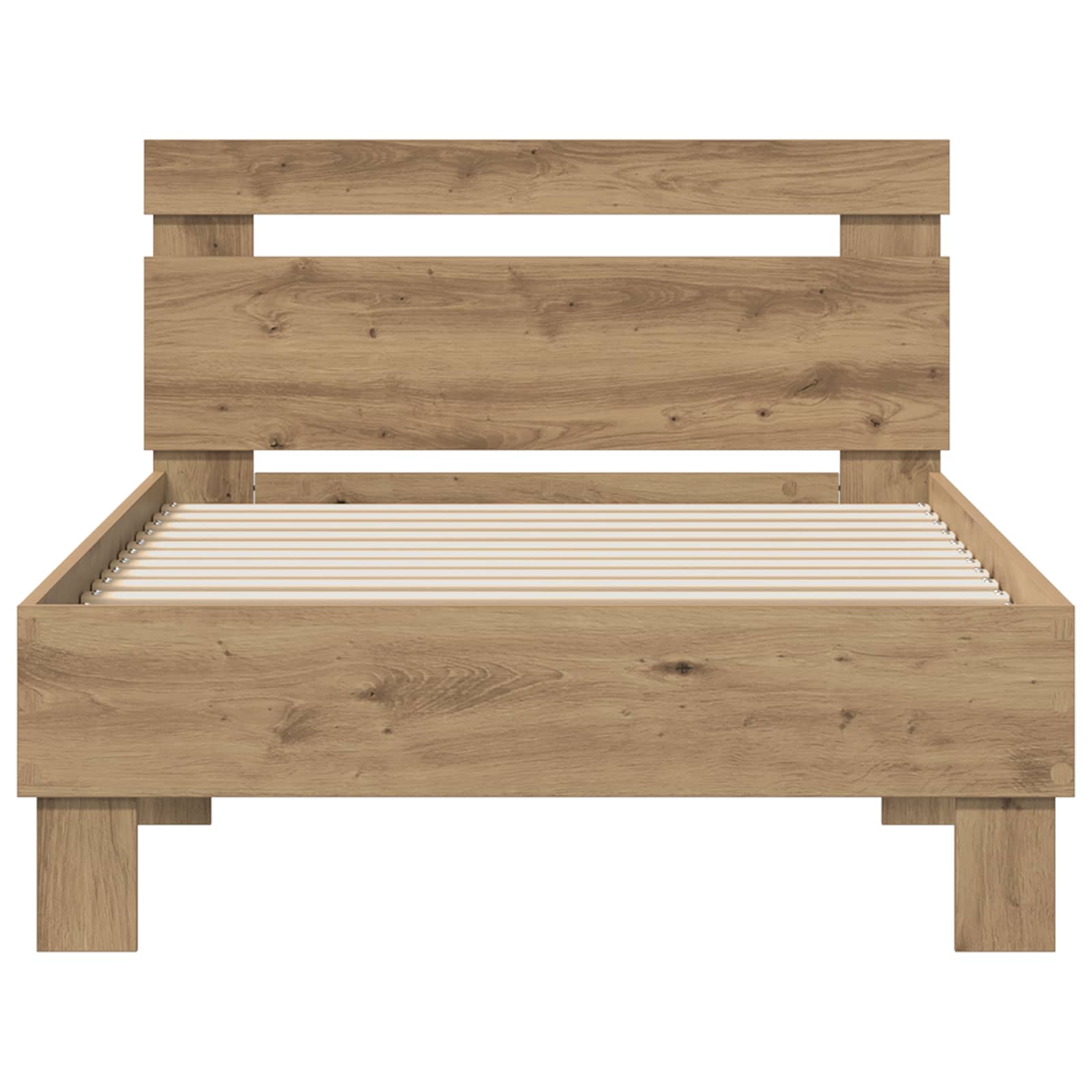 Rám Postele Artisanový Dub 75 X 190 Cm Kompozitní Dřevo