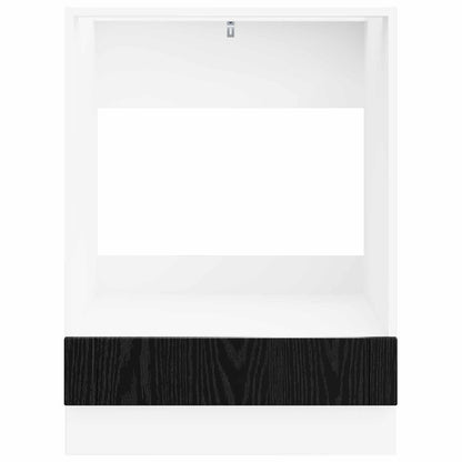 Skříňka Pro Vestavnou Troubu Lucca Černý Dub 60 X 46 X 81,5 Cm