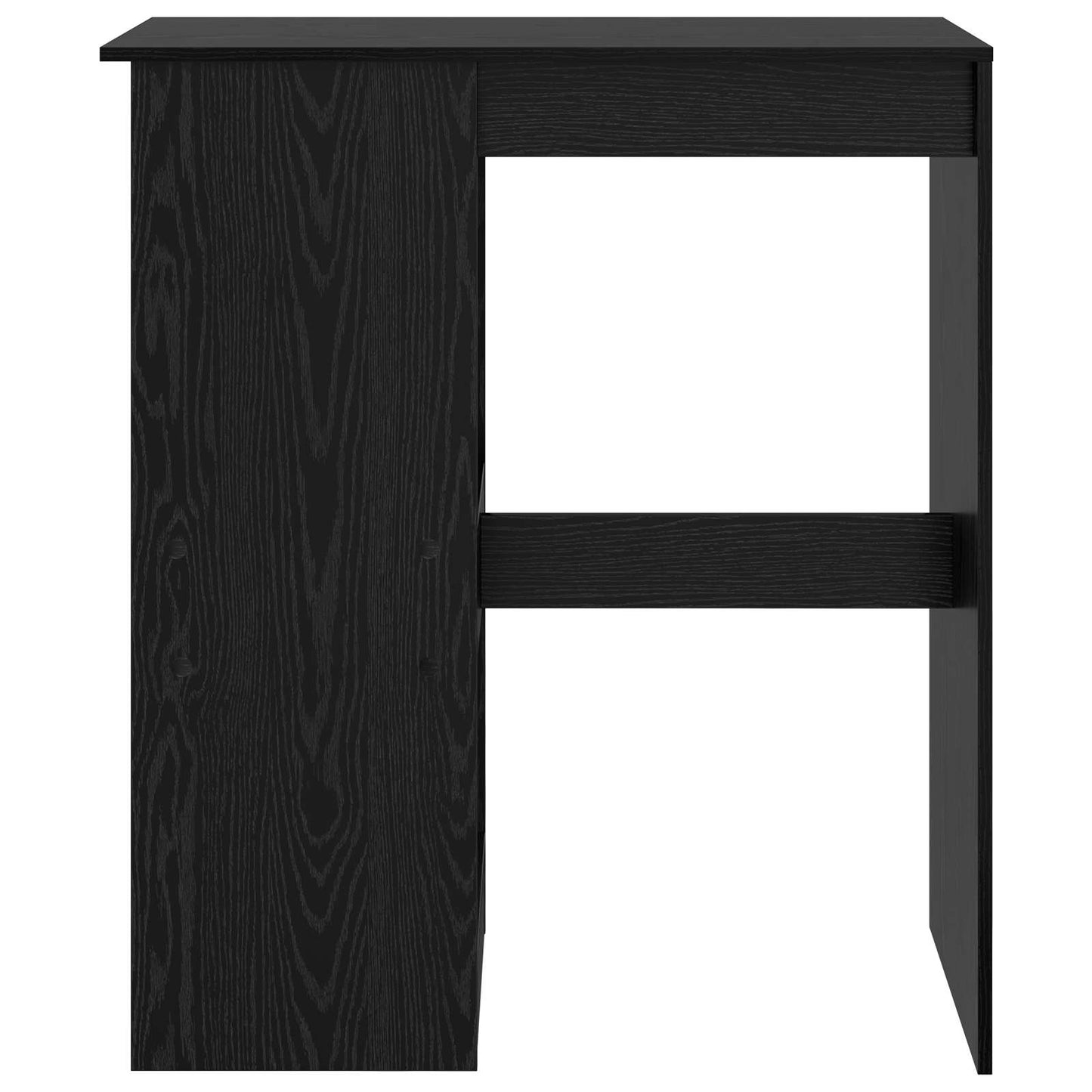 Barový Stůl 90 X 47.5 X 103.5 Cm Kompozitní Dřevo Černý Dub