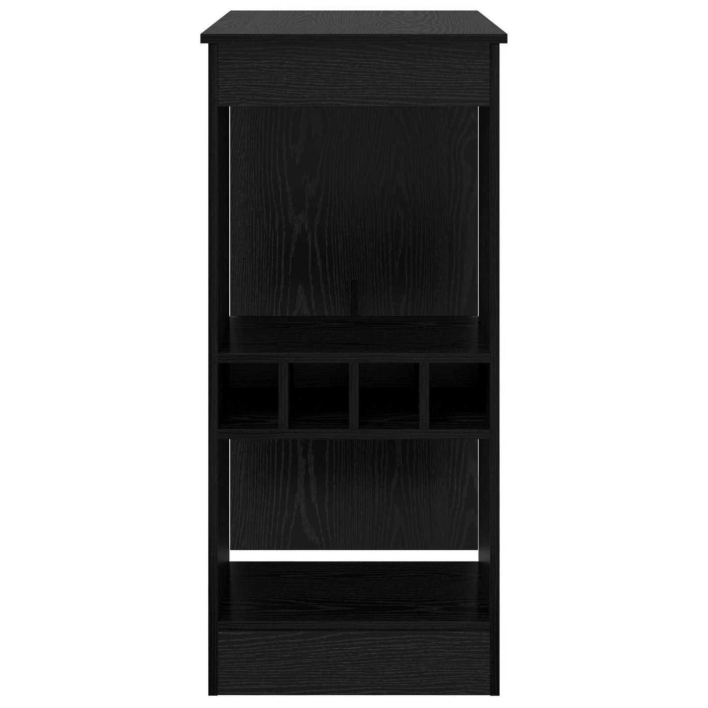 Barový Stůl 90 X 47.5 X 103.5 Cm Kompozitní Dřevo Černý Dub