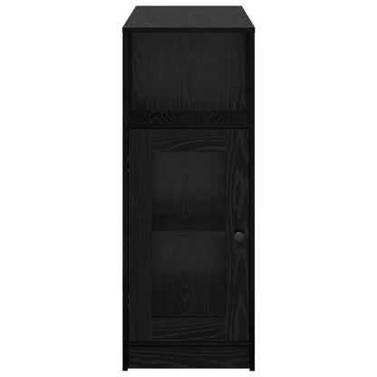 Barový Stůl 101 X 40 X 103,5 Cm Kompozitní Dřevo Černý Dub