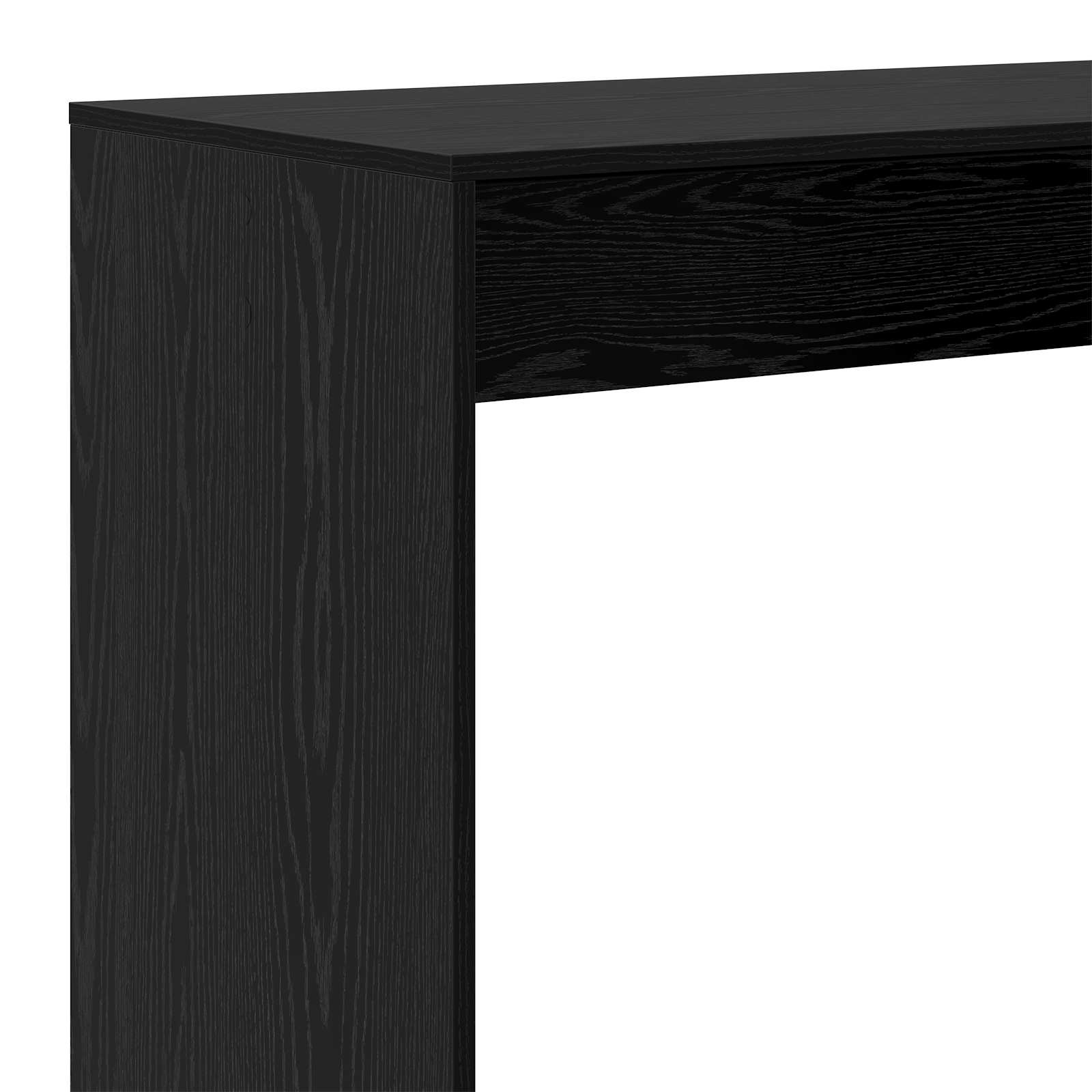 Barový Stůl 102 X 50 X 103,5 Cm Kompozitní Dřevo Černý Dub