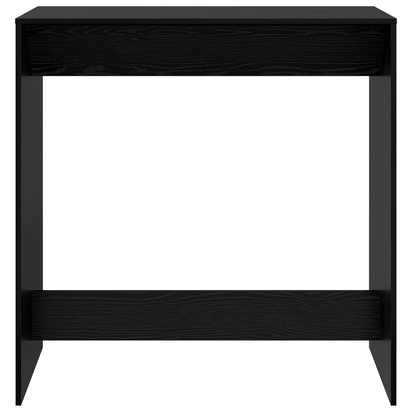 Barový Stůl 102 X 50 X 103,5 Cm Kompozitní Dřevo Černý Dub