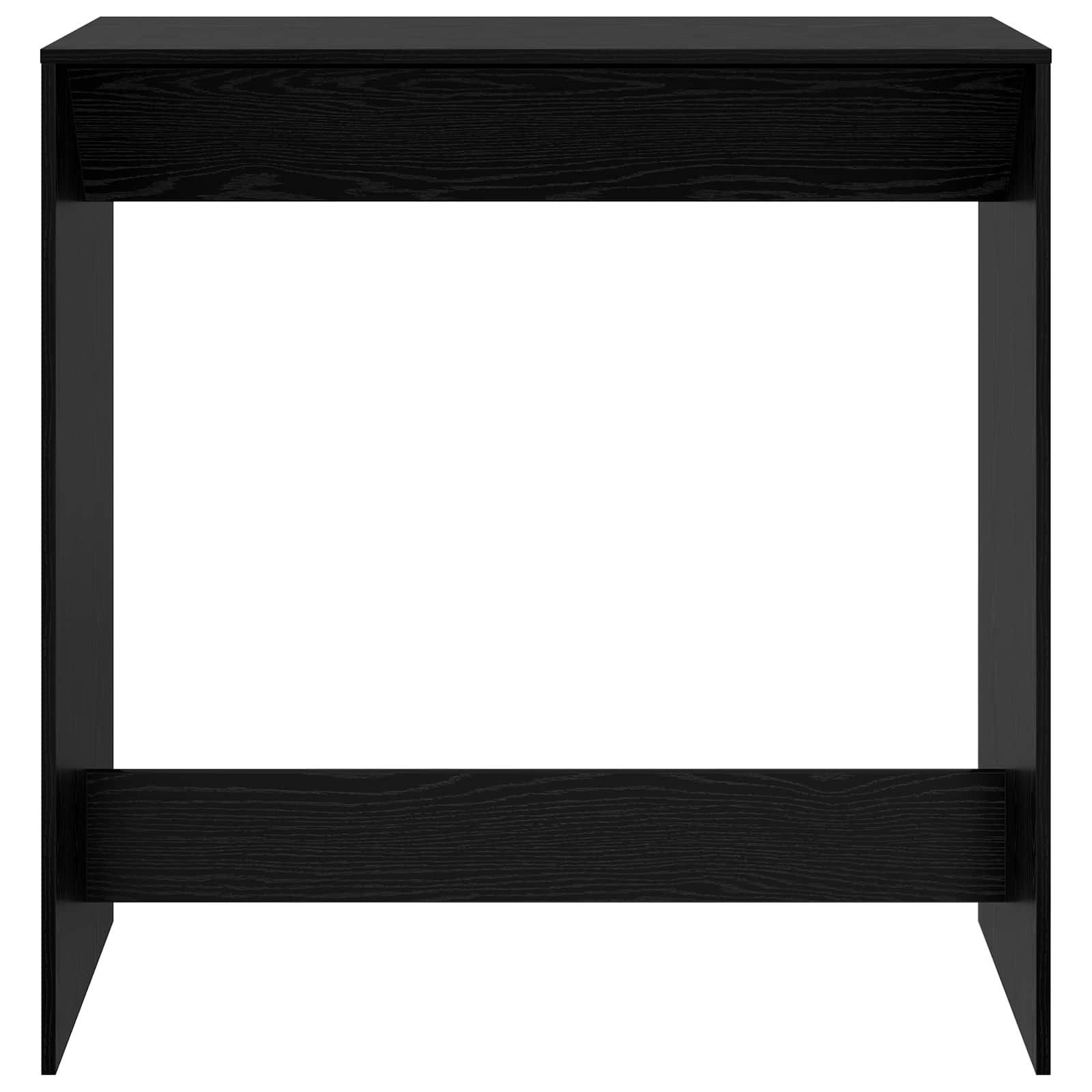 Barový Stůl 102 X 50 X 103,5 Cm Kompozitní Dřevo Černý Dub
