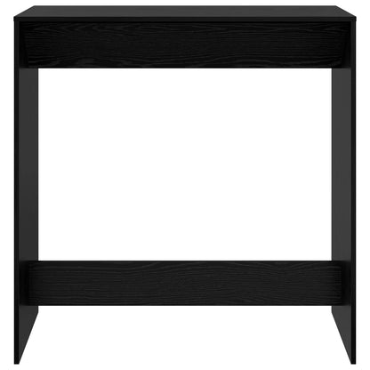 Barový Stůl 102 X 50 X 103,5 Cm Kompozitní Dřevo Černý Dub