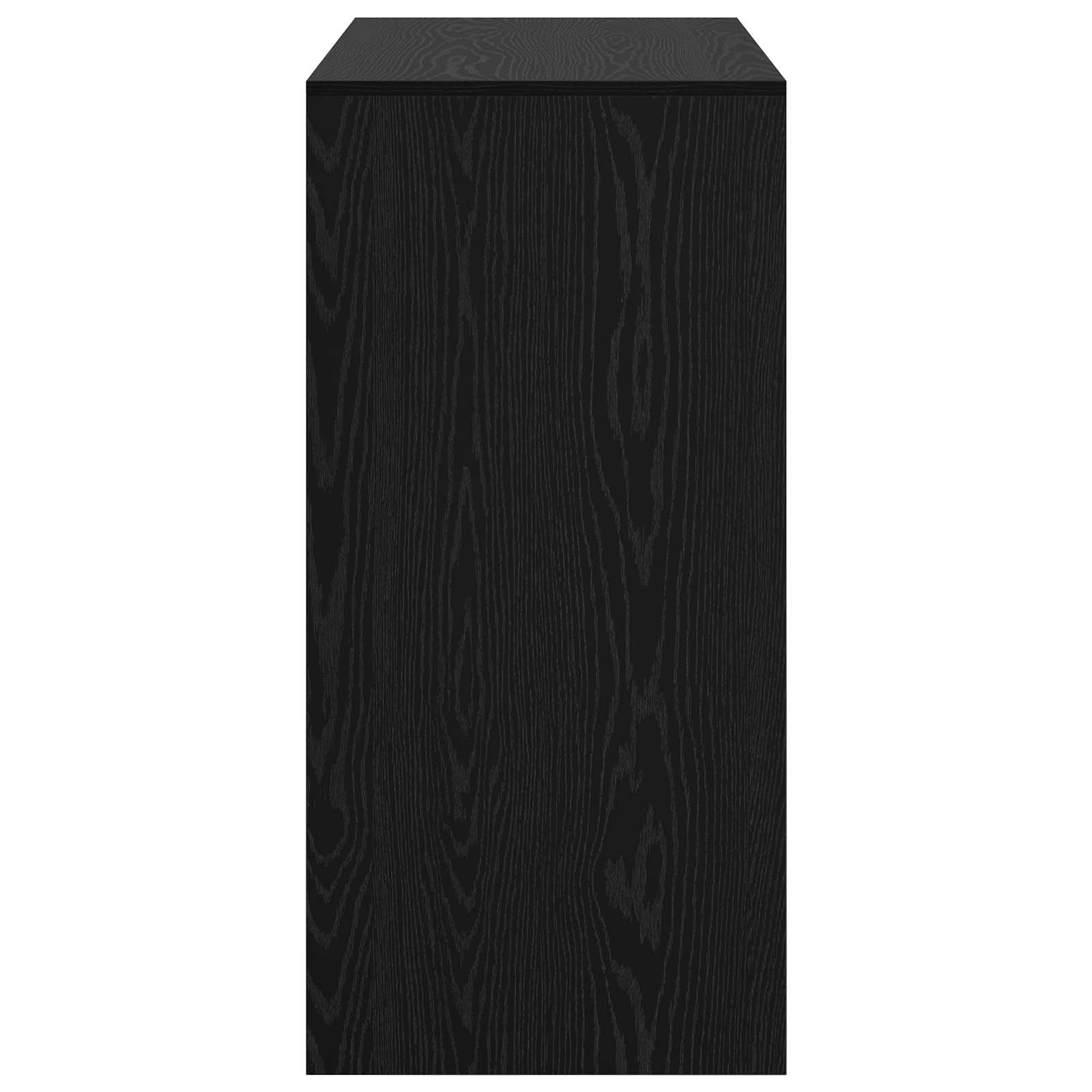 Barový Stůl 102 X 50 X 103,5 Cm Kompozitní Dřevo Černý Dub