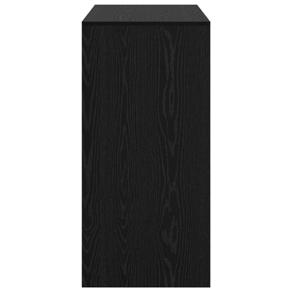 Barový Stůl 102 X 50 X 103,5 Cm Kompozitní Dřevo Černý Dub