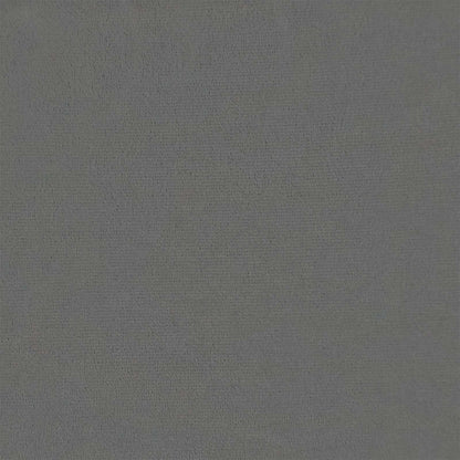 Rám Postele S Čelo Tmavě Šedá 137 X 190 Cm Samet