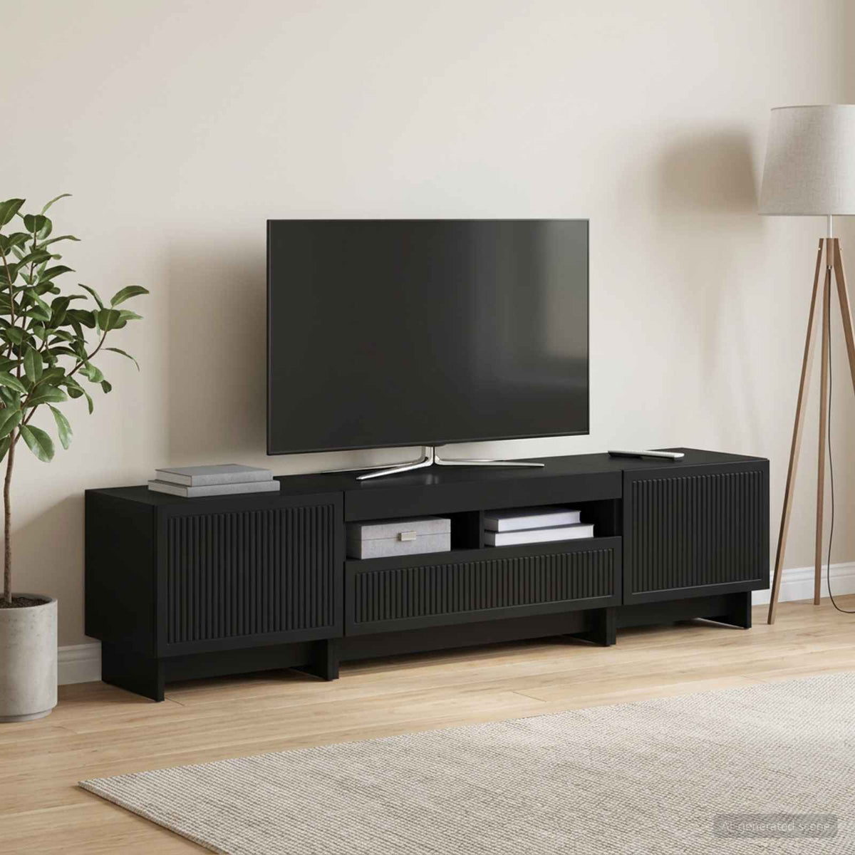 5Dílná Led Tv Skříň Kompozitní Dřevo