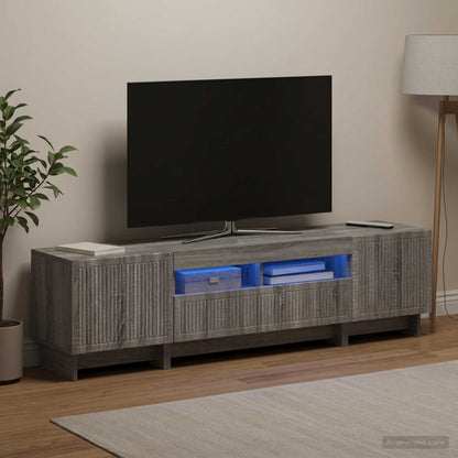 5Dílná Led Tv Skříň Kompozitní Dřevo