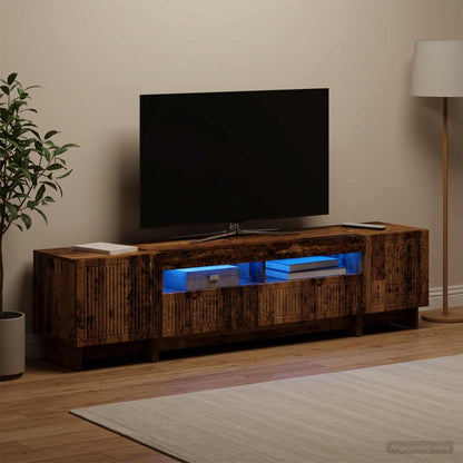 5Dílná Led Tv Skříň Kompozitní Dřevo