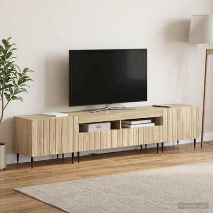 5Dílná Led Tv Skříň Kompozitní Dřevo