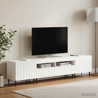 5Dílná Led Tv Skříň Kompozitní Dřevo
