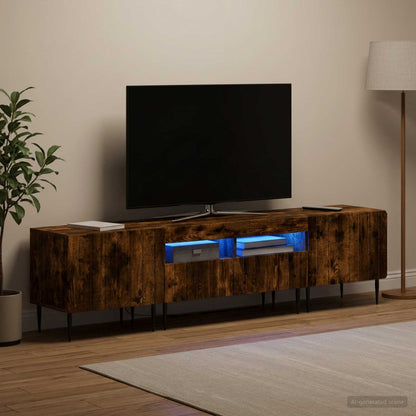 5Dílná Led Tv Skříň Kompozitní Dřevo