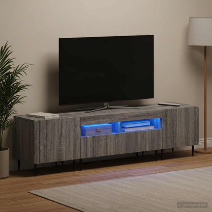 5Dílná Led Tv Skříň Kompozitní Dřevo