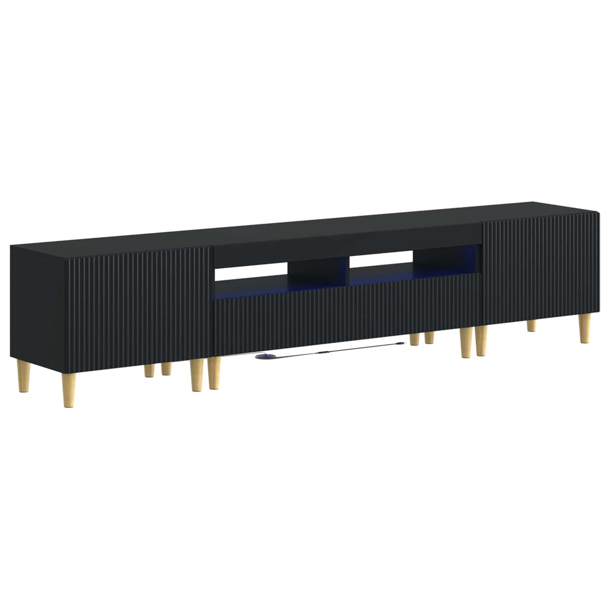 3Dílná Led Tv Skříň Arnhem 3 Ks Kompozitní Dřevo