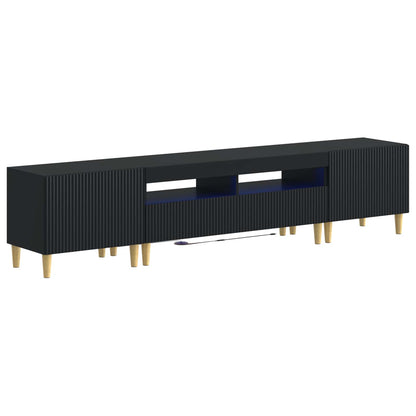 3Dílná Led Tv Skříň Arnhem 3 Ks Kompozitní Dřevo