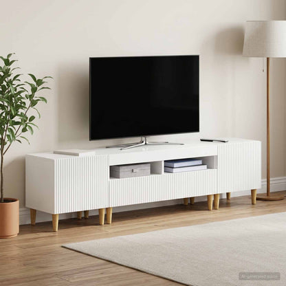 3Dílná Led Tv Skříň Arnhem 3 Ks Kompozitní Dřevo