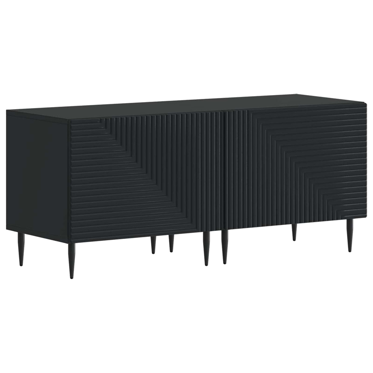 3Dílná Led Tv Skříň Kompozitní Dřevo