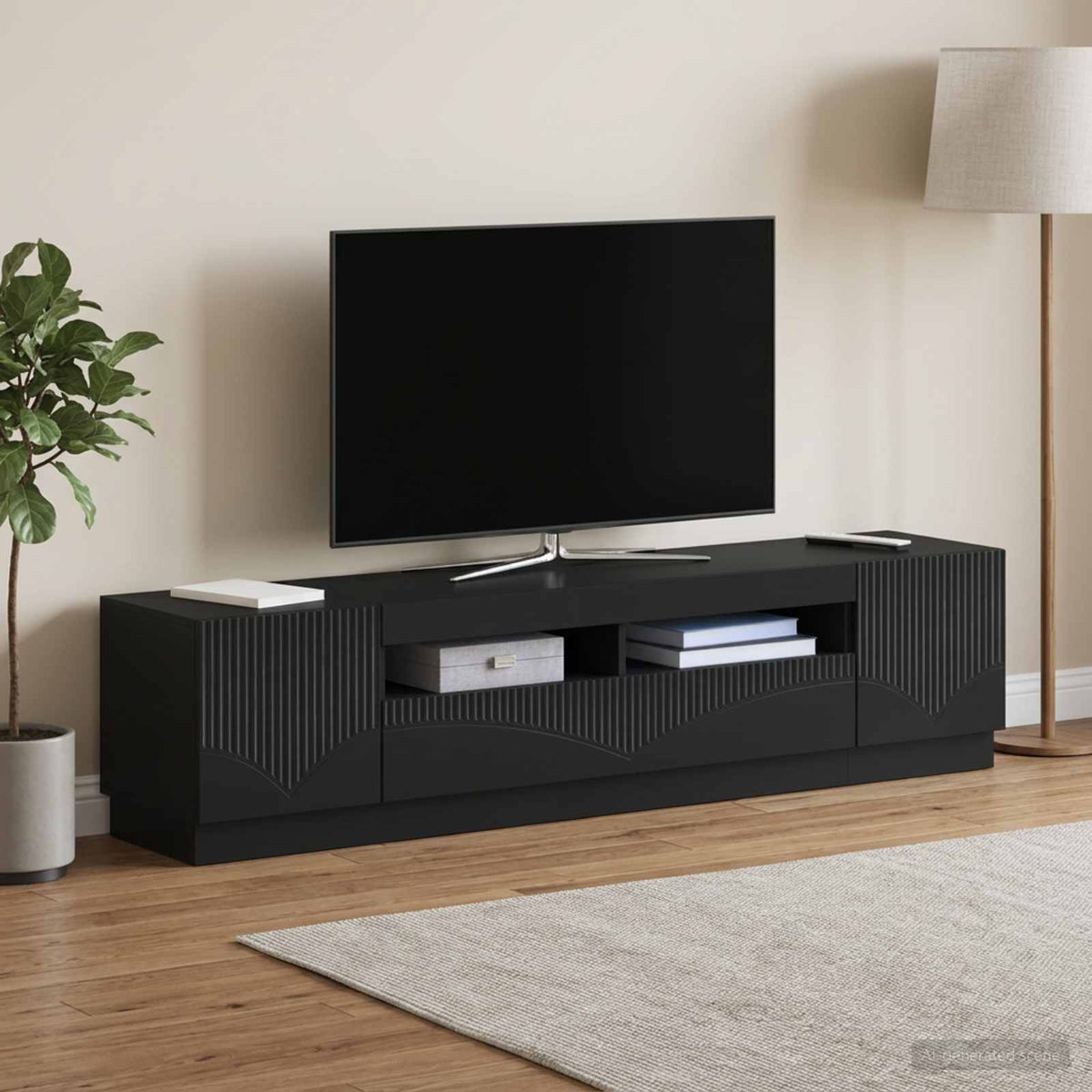 Led Tv Skříň Hoorn 3 Ks Kompozitní Dřevo